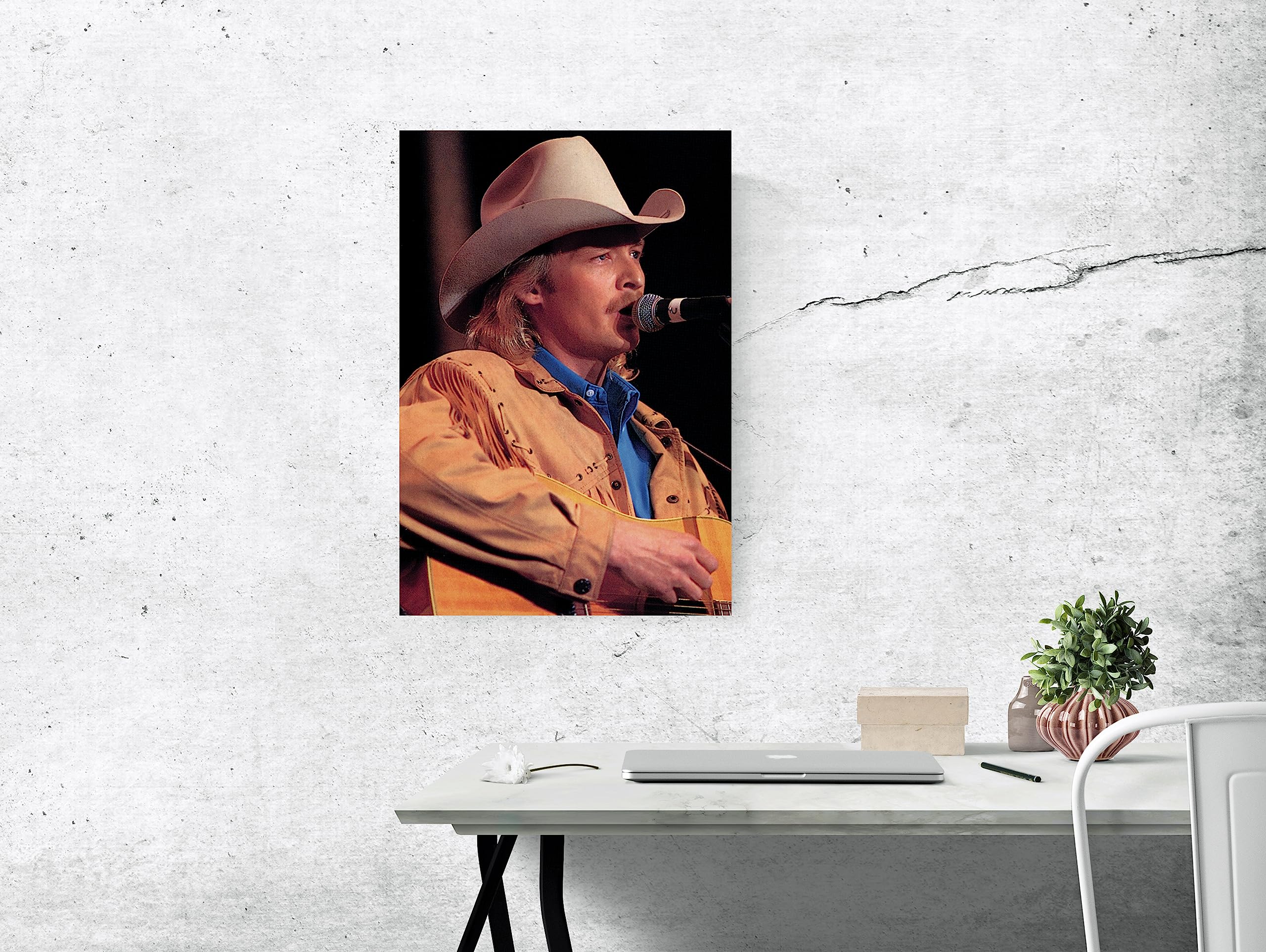 Amazon.com: Generic Alan Jackson Poster Wall Art Country Music